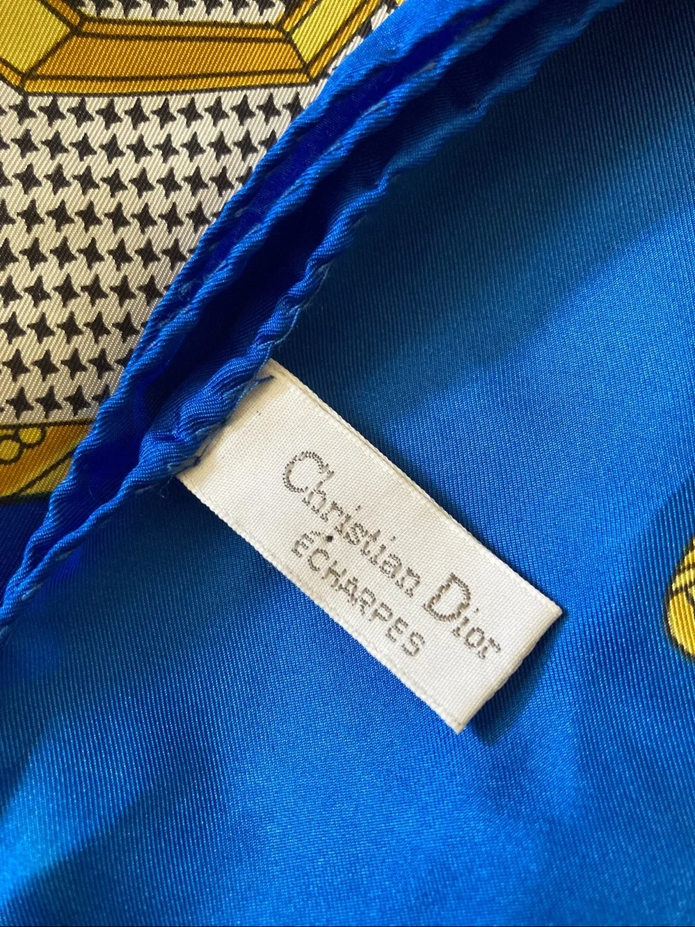 Vintage Christian Dior Echarpes silk scarf, 34